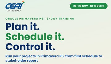 ORACLE PRIMAVERA P6 3 - DAY TRAINING